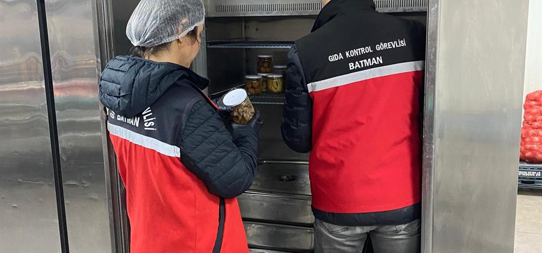 GIDA GÜVENLİĞİ DENETİMLERİMİZ ARALIKSIZ DEVAM EDİYOR